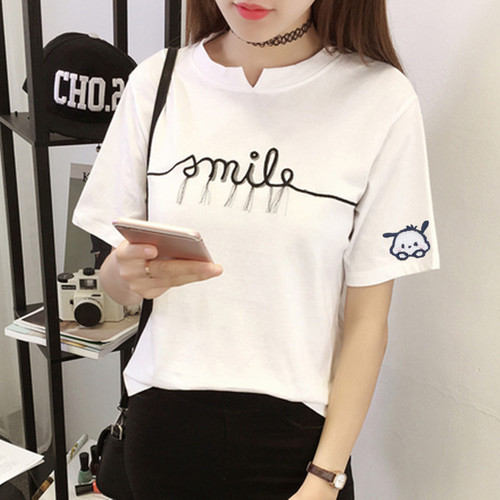 Embroidered patch with cute cartoon Pacha dog design, self-adhesive, for clothing, bags, and decorative patches.