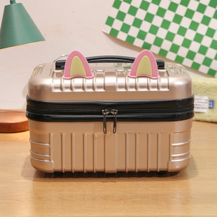 Dropshipping Cosmetic Case Lightweight Large Capacity Suitcase Home Storage Cosmetic Bag Large Capacity 18inch Cosmetic Case