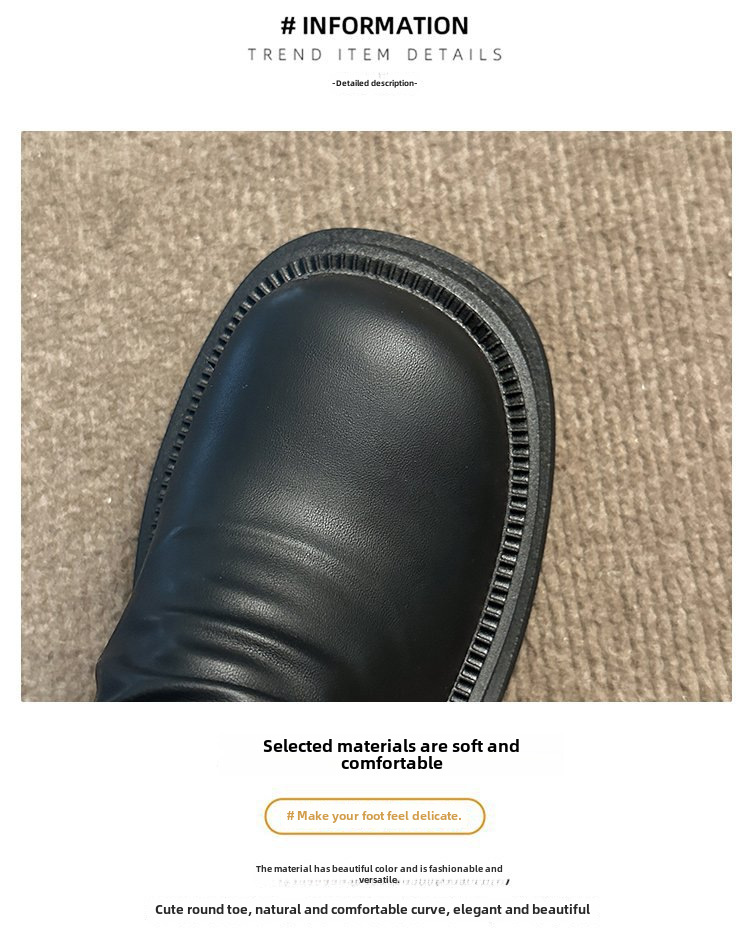 Moteriški storapadiai platforminiai aulinukai iki kelių 2023 m. rudens ir žiemos madingi klostuoti aulinukai iki kelių, ploni, elastingi aulinukai_voghion.com