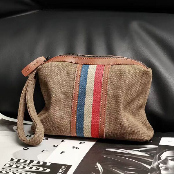 Classic retro hand loop bag for men and women