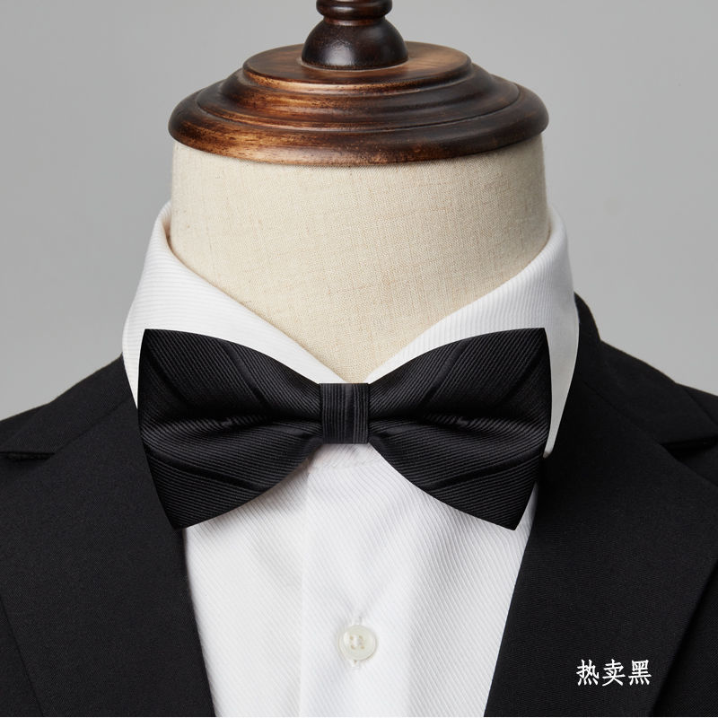 뜨거운 판매 검은 넥타이♢