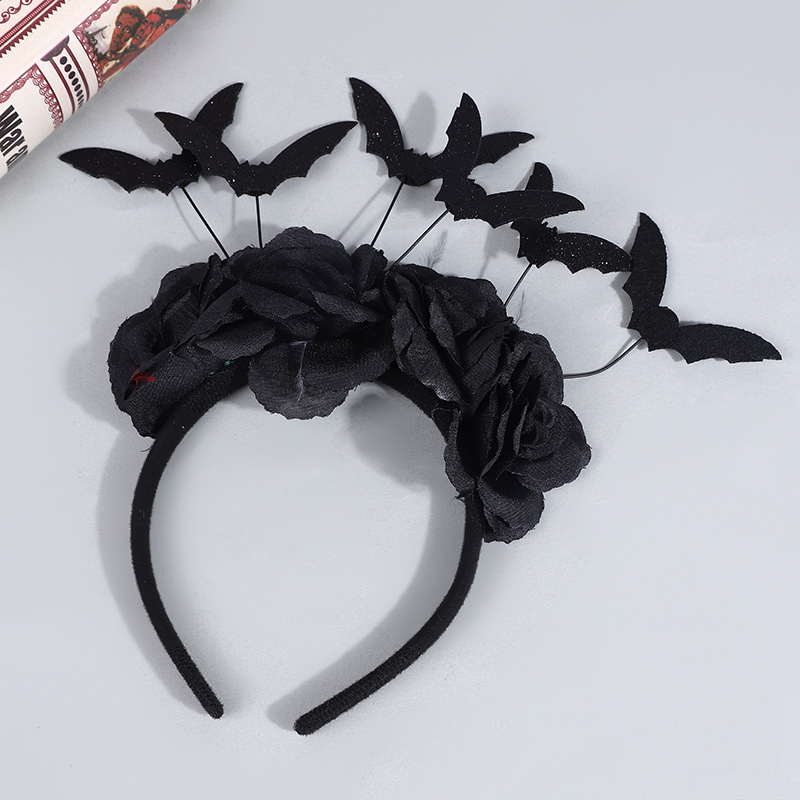2024 nuevos niños vestido de Halloween Navidad Accesorios Sombrero diadema Cosplay Niñas Ropa rendimiento