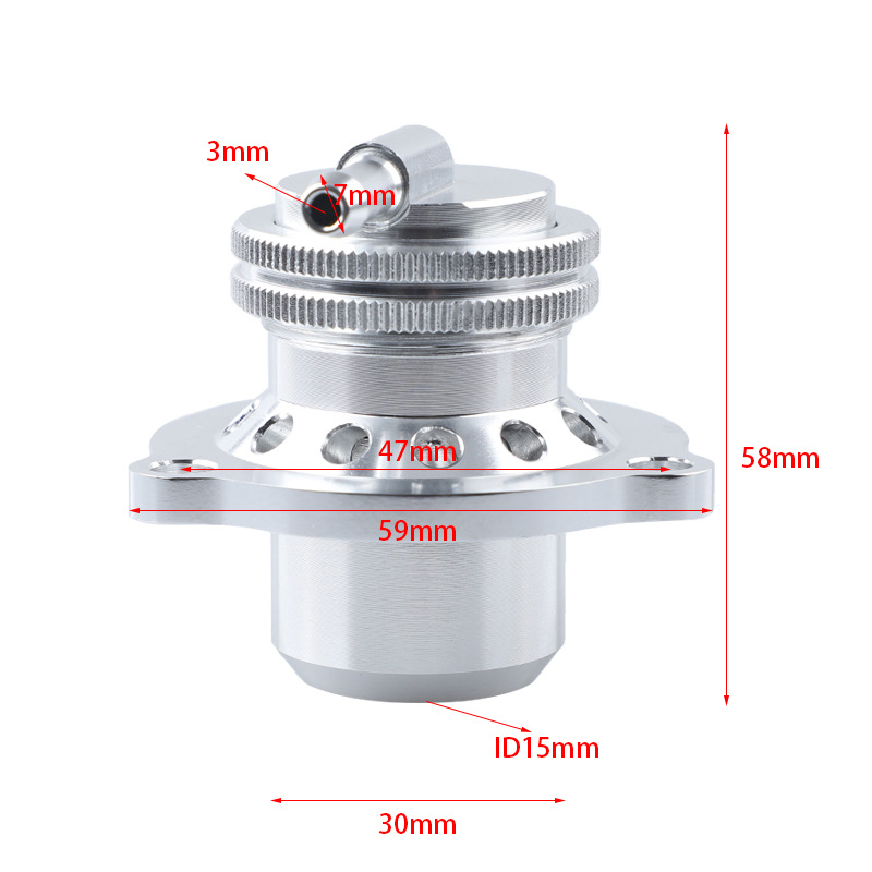 Applicable to Ford Focus MK2 ST 225/ MK3 ST 250 turbocharged intake pressure relief valve bleed valve