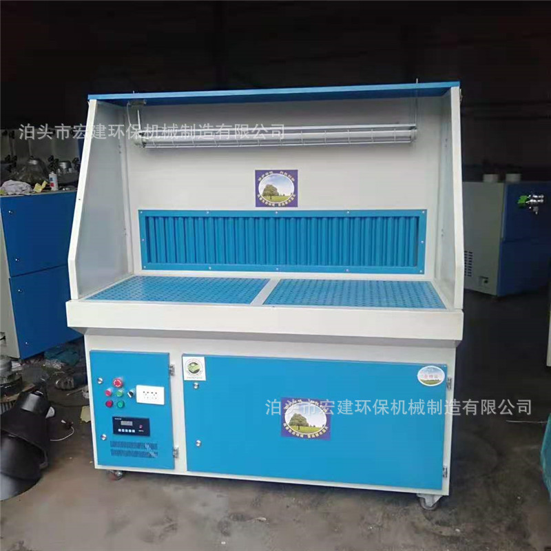 吸尘打磨平台潘广打磨平台净化器除尘打磨平台抛光砂轮车间打磨