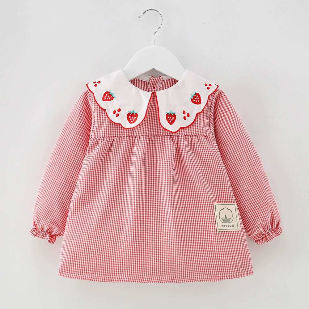 Детские комбинезоны, детский непромокаемый фартук с защитой от грязи, осенне-зимний костюм, новая юбка принцессы в западном стиле для девочек, детская одежда с обратной стороны