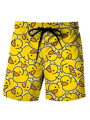 Summer new men's shorts 3D digital print spider pattern trend shorts fashionable all-matching casual shorts