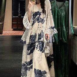 连衣裙;半身裙;时尚休闲套装