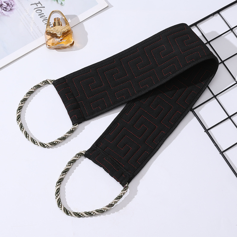 Toallas de limpieza de doble cara poderosas toallas de espalda de tirada de espalda para hombres y mujeres para limpiar la espalda para eliminar la suciedad y el lodo, toallas de baño de espalda larga