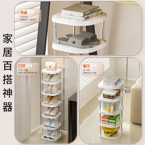 Shoe Rack Simple Entrance  New Home Use Multi-layer Shoe Cabinet Storage Saves Space Student Dormitory Shoe Stand