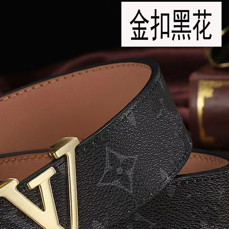 2025新L款男士字母皮带腰带青年裤带男韩版潮流v奢侈品商务年轻人|undefined