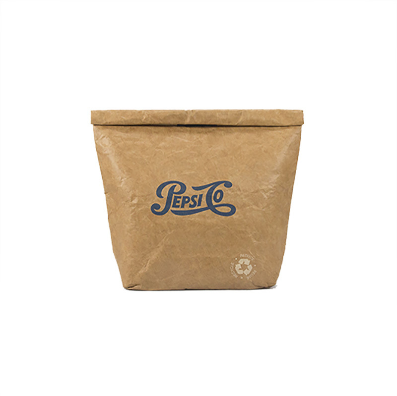 杜邦纸袋户外野餐收纳冰包可水洗简约手拎便当外卖铝膜购物保温袋