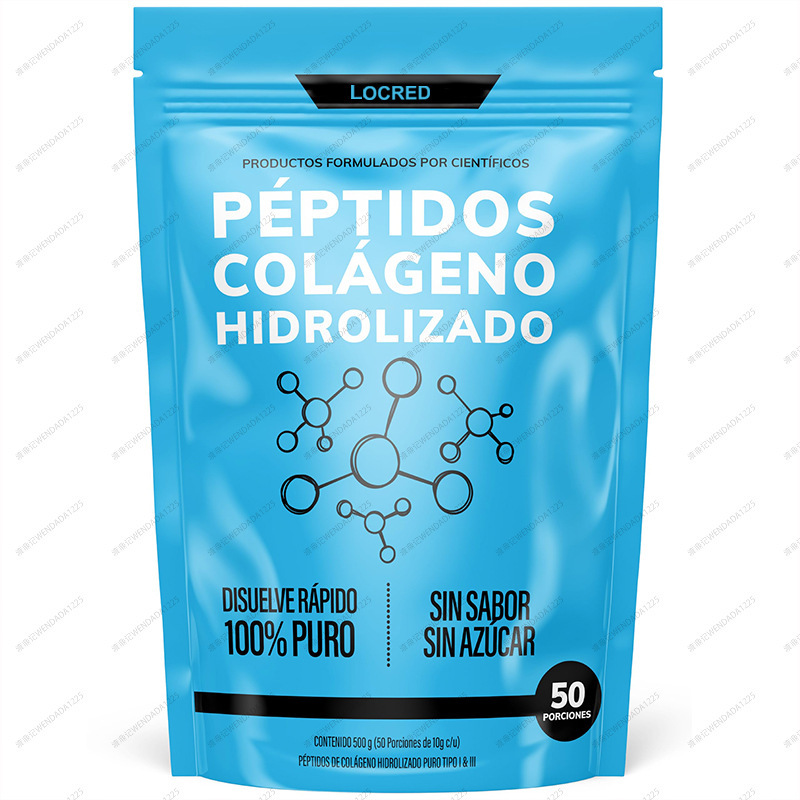 Cross-Border New Product Marine Collagen Powder Foreign Trade Mexico Supply 500g Original Bag Source Factory Supply