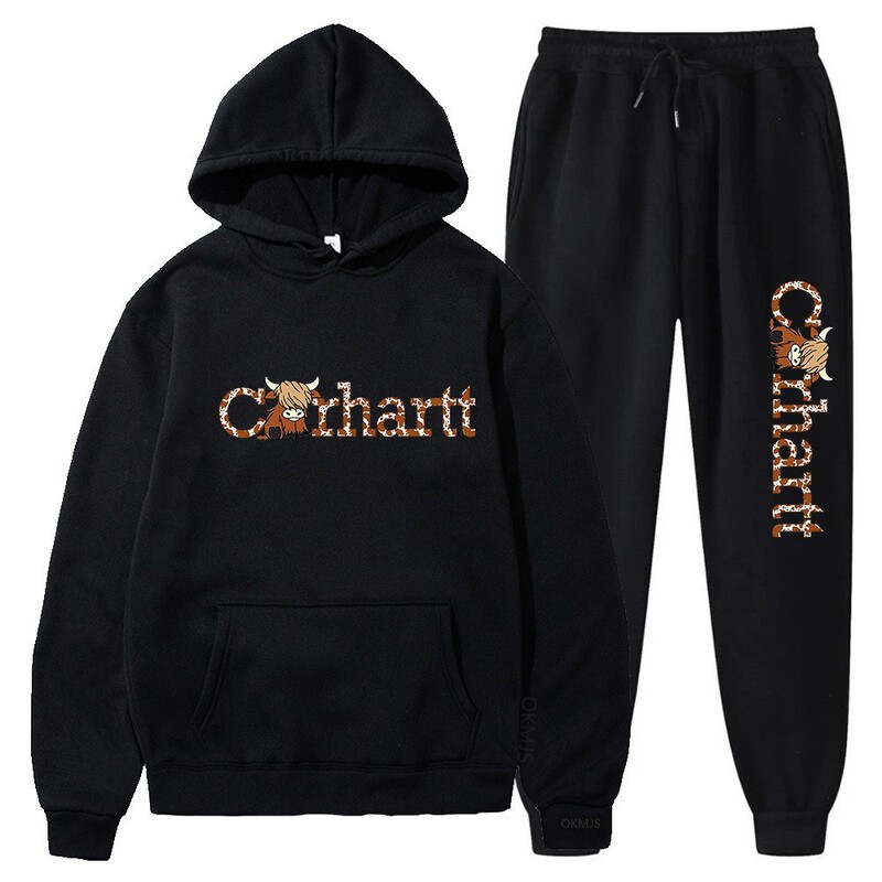 Aliexpress Trendy Brand Carhartt Letter Sweatshirt Cross-Border Amazon Men's and Women's Velvet Hoodie Suit Wholesale Aliexpress Trendy Brand Carhartt Letter Sweatshirt Cross-Border Amazon Men's and Women's Velvet Hoodie Suit Wholesale