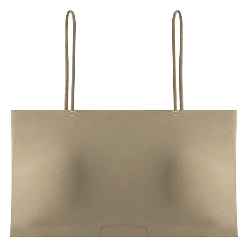 Hielo sin marcas de limpieza de pecho con un cinturón de pecho anti-fuerte chaleco ropa interior de mujer un bra de belleza con almohadilla de pecho