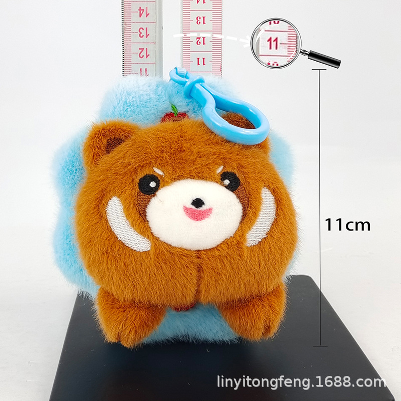 Flores convertidas en muñeco de oso, muñeco de máquina de garras, muñeca de máquina de garras Kapibala, muñeca de agarre de 8 pulgadas, peluche al por mayor