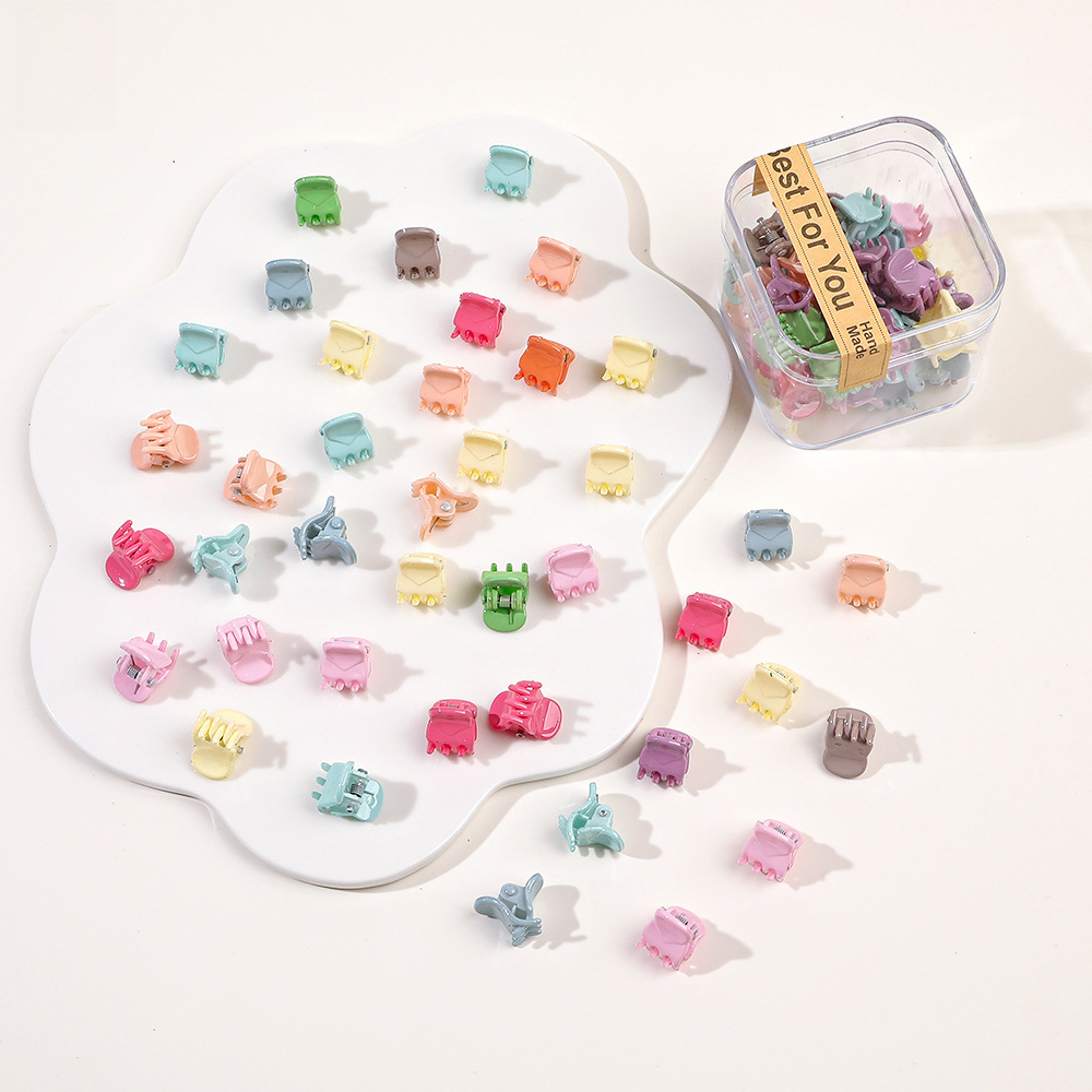 Set mini mollette per capelli colorate per trecce e frangetta_voghion.com