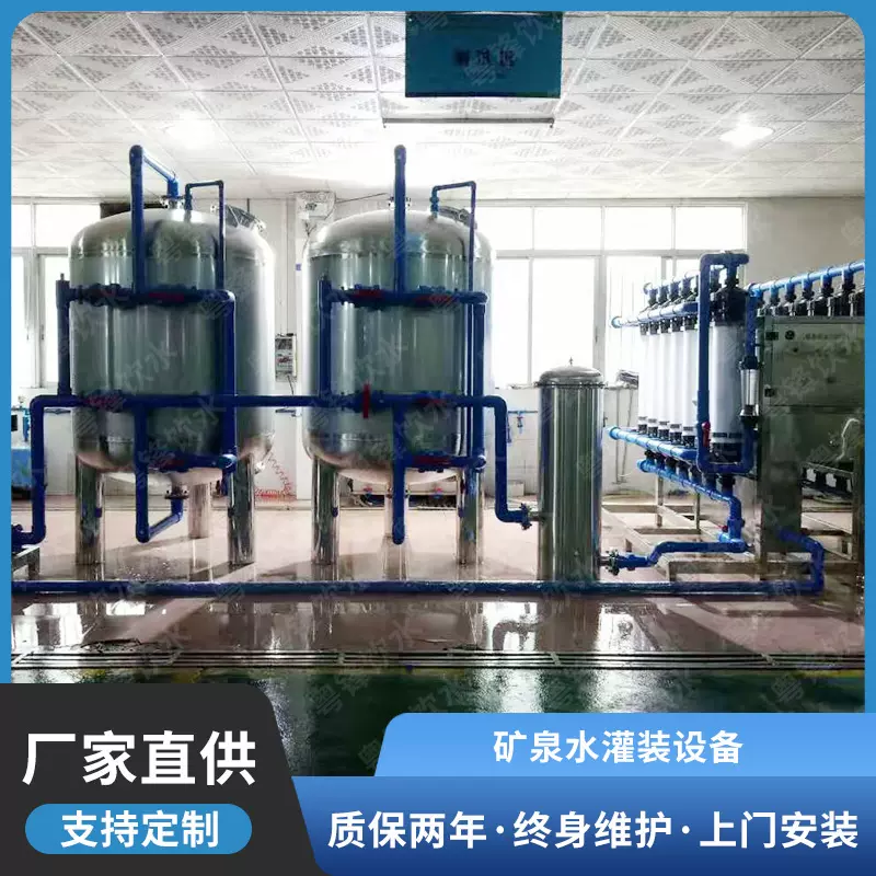 超滤净水设备 矿泉水生产设备 全自动山泉水净化设备 UF膜过滤系