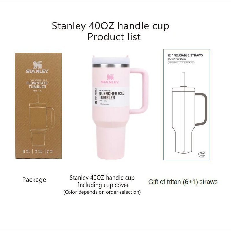 Amazon eBay 人気のスタンレー スタンレー 同型魔法瓶カップ 第 2 世代 40 オンス ステンレススチール 車用カップ|undefined