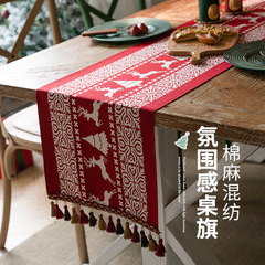 ジャカード色の織物クリスマスの偽の祝日の雪だるま