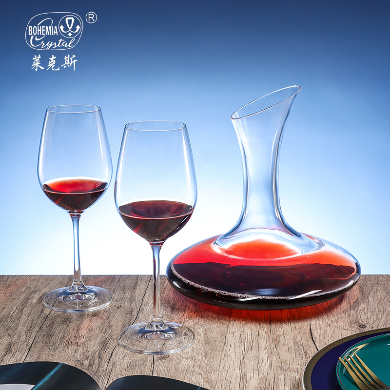 Caja de regalo de tazas de vino de cristal de importación checa, tazas de alto valor, regalos de alta gama, regalos de negocios