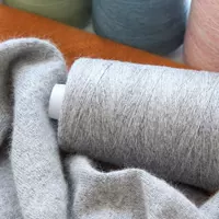 Manufacturer wholesale two-strand cashmere thread genuine cashmere thread 100 woven hand knitted scarf yarn pure DIY wool thread