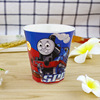 Cartoon cute children's tableware with glass, wholesale