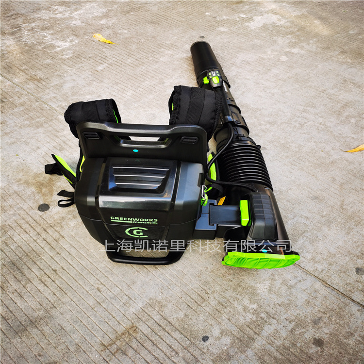 格力博GreenworksS82V吹风机BLB486背负式双包双电池风力电动清扫