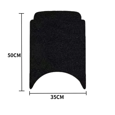 and Anti-Slip Foot Pedal Pad — Electric vehicle foot mat - no-9-m-series-pure-black