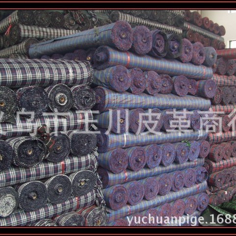 厂家现货苏格兰 色织PE底牛津布 PE格子布1.8幅宽 格子布家纺