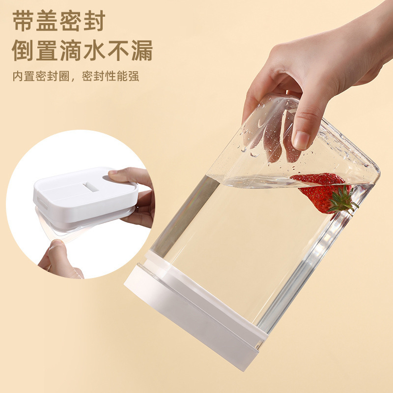 Tanque sellado para fideos de frijoles, granos, granos, cocina, caja de almacenamiento para productos secos, almacenamiento a prueba de humedad, tanque de almacenamiento a prueba de insectos