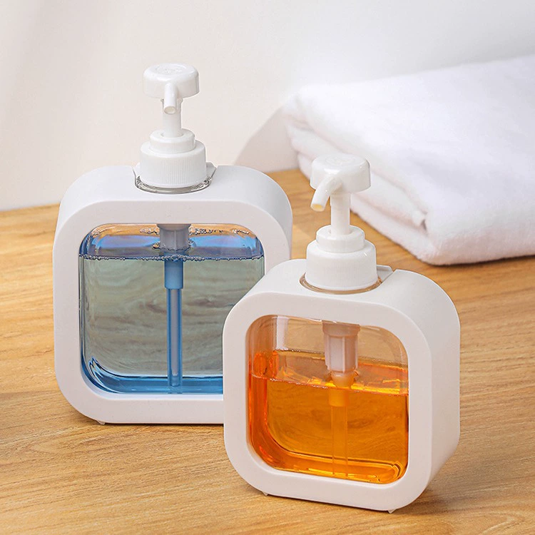 Путешествие Нажмите на бутылку насоса шампунь для мытья рук Мыло для мытья рук Гель для душа Мыло для мытья посуды Лосьон для мытья посуды Прозрачная бутылка для розлива