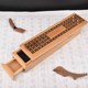 Double-layer plum blossom pattern wordless incense box
