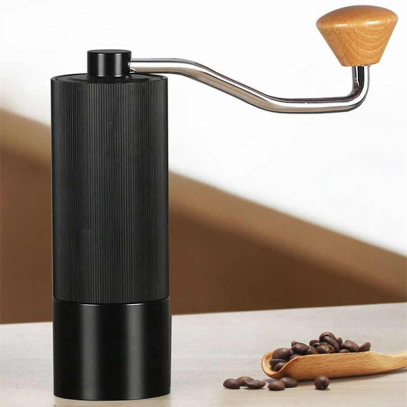 Hand-Cranked Coffee Grinder Household Portable Hand-Brewed Italian Manual Grinder Stainless Steel Grinder Coffee Machine