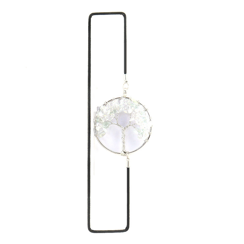 20g Weight Bookmark Stationery Type 1 Piece Quantity Learning, School Occasion Filament, gravel, Copper Wire Material Life Tree Pattern Retro style 1 Piece Life Tree Learning School Filament Gravel Copper Wire Retro Bookmark 9