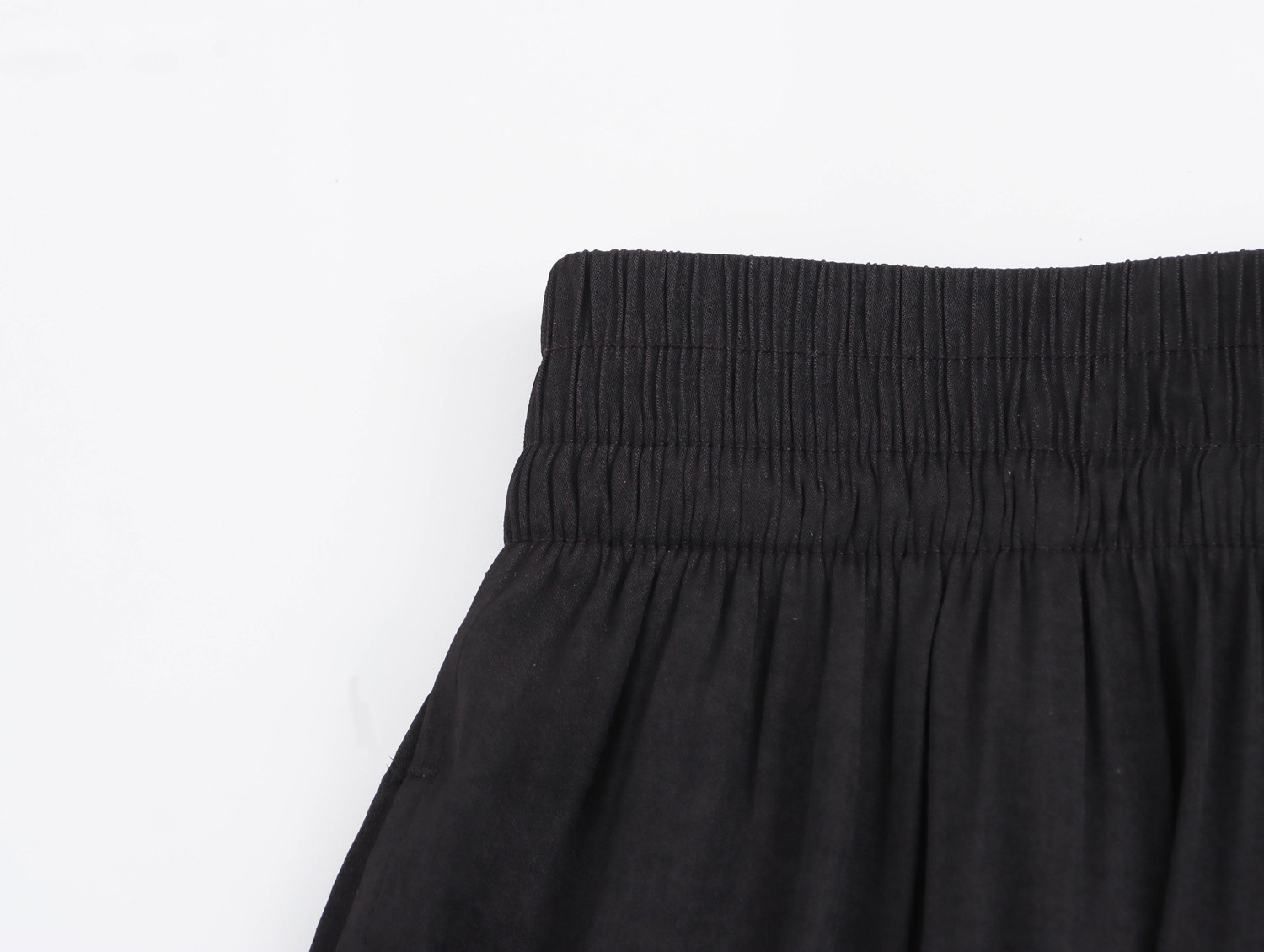 Women's 2024 Summer New Style Elastic Waist Fashion Wide Leg Pants_voghion.com