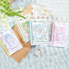 Pomelo <Mint Series -Mint candy > A7 Color pages coil Hearts notebook Notepad