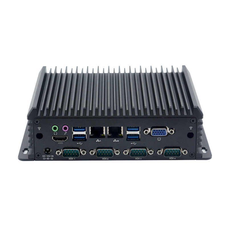 FastBear K350 i3-4120uless fan-controlled machine server workstation dual-net 6COM with Phoenix terminal