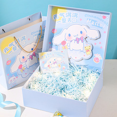 子供の誕生日プレゼントの包装箱の高級感があります。