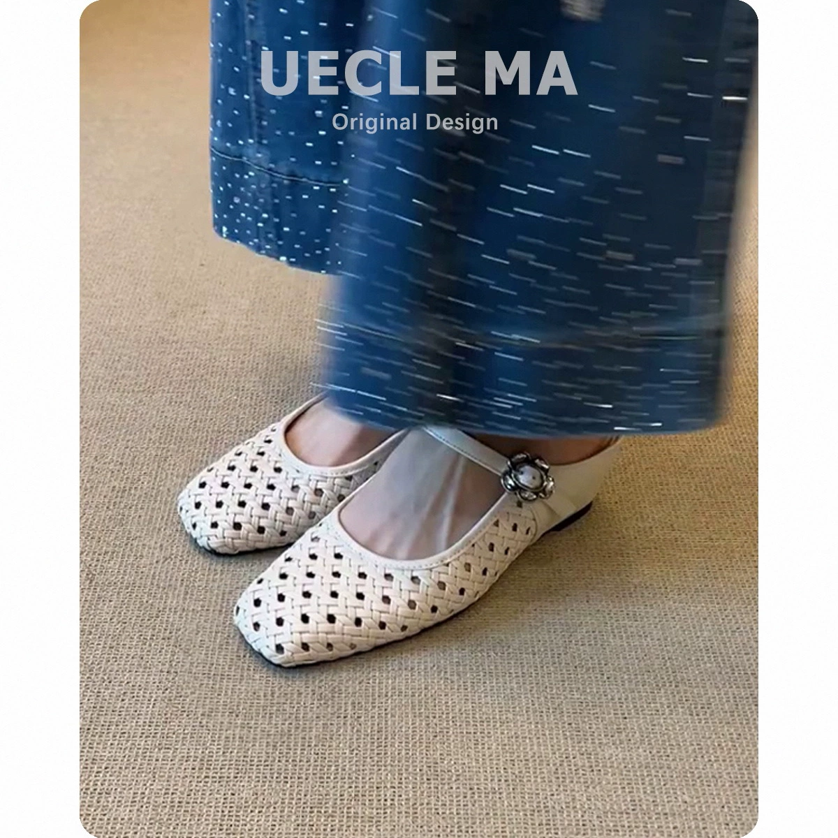 Овчина ~ Женские полутапочки с мешковатым носком, сандалии Birkenhole высшего качества и плетеные полые мюли на одной ноге.