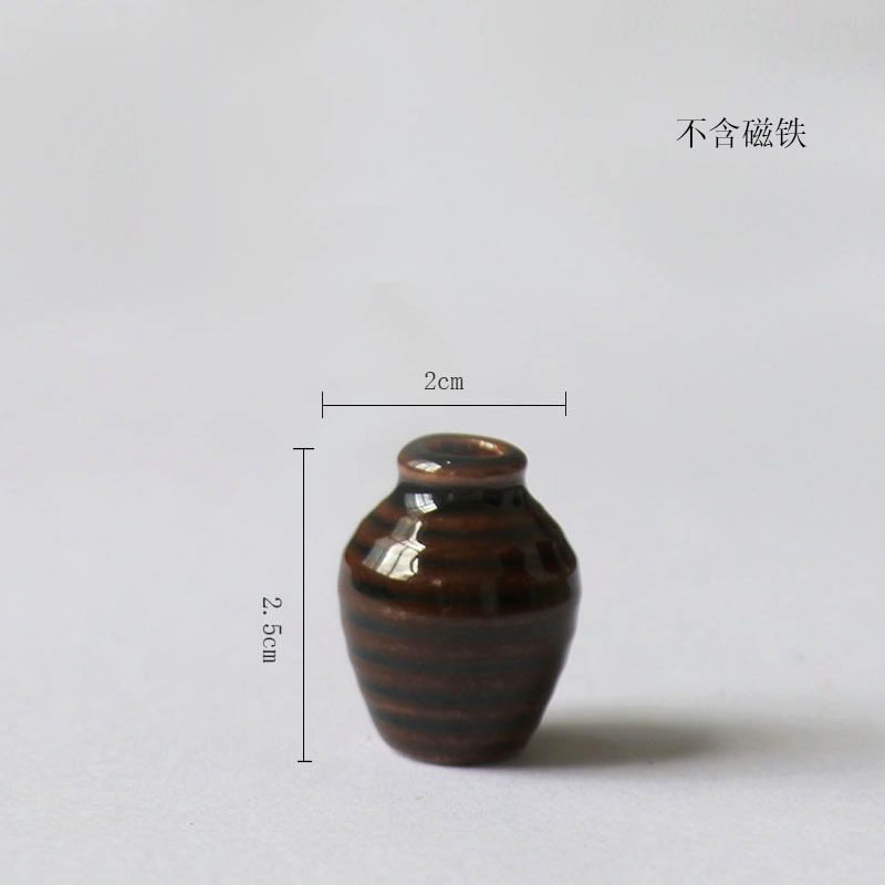 Ins風ミニセラミック小花瓶冷蔵庫貼り個性創意ミニチュア指先花瓶景徳鎮工場卸売り|undefined