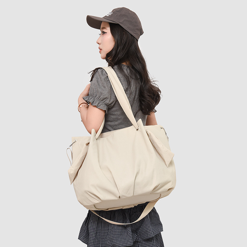 Japanese Style Retro Work Bag Trendy Brand Canvas Bag Women's 2025 New Large Capacity Multi-Functional Single Shoulder Crossbody Bag Trendy Japanese Style Retro Work Bag Trendy Brand Canvas Bag Women's 2025 New Large Capacity Multi-Functional Single Shoulder Crossbody Bag Trendy