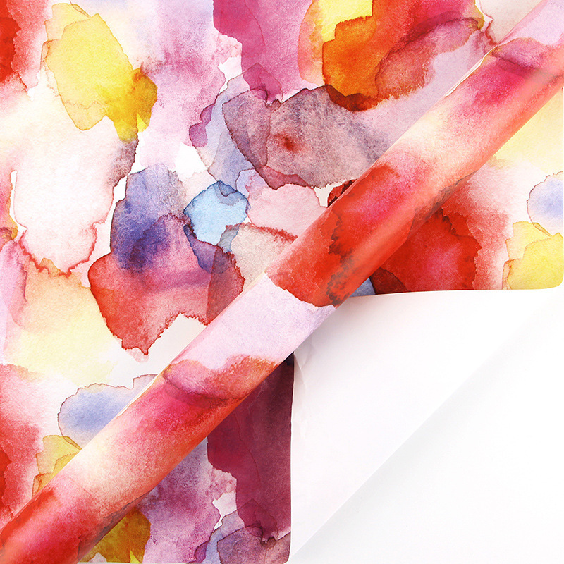 El popular juego de papel de regalo colorido de Amazon para el Día de San Valentín, papel de regalo para cumpleaños, papel de fondo para cubiertas de libros. image 13