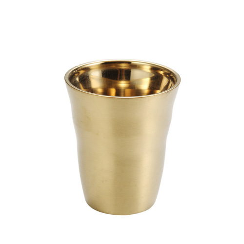 304 stainless steel cup restaurant beer juice cold drink water cup Korean kindergarten water cup mouthwash cup customization