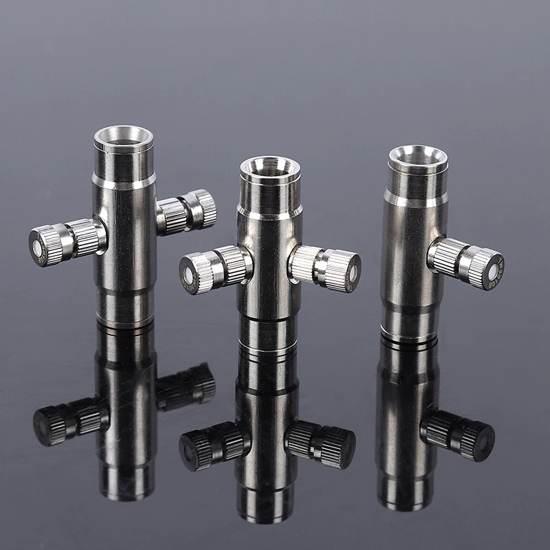 High-pressure atomization nozzle for greenhouse irrigation spray nozzle agricultural sprayer nozzle workshop dust suppression nozzle