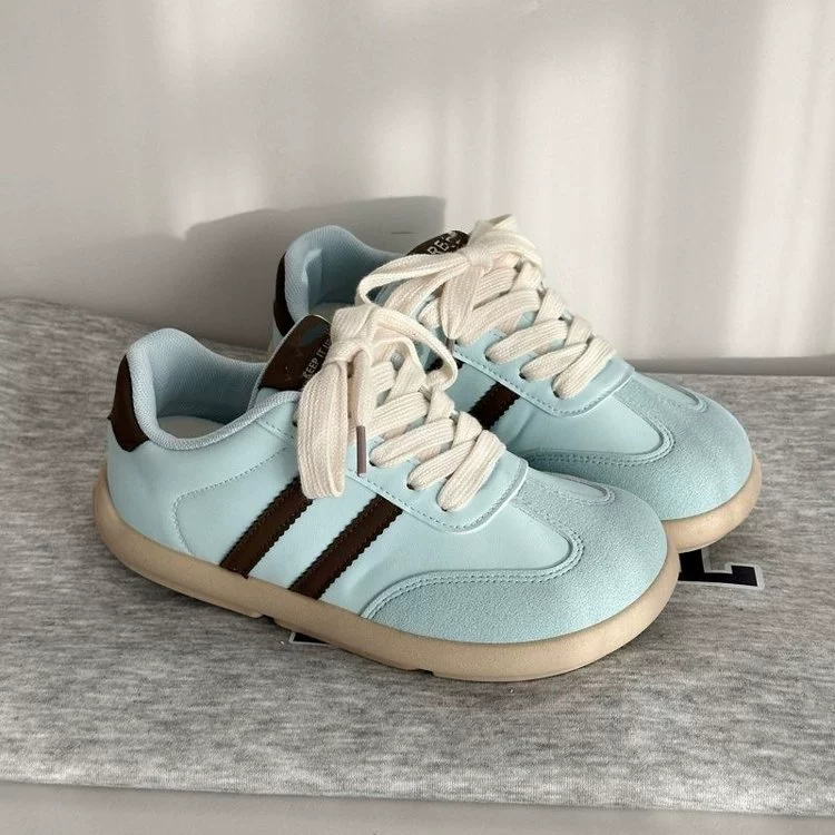 Rin Chao сломанная хлебная обувь женская весна 2025 новая корейская версия с круглой головкой на плоском каблуке повседневная немецкая обувь женская