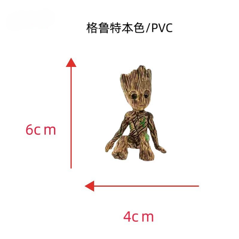 Творческий ПВХ Грут Человек-аквариум с рыбкой микро-ландшафтный орнамент DIY декоративный ландшафтный орнамент
