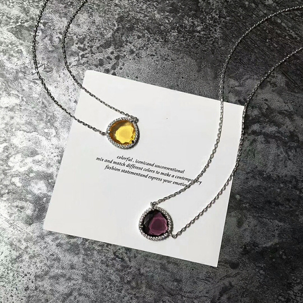 Organic artificial design necklace