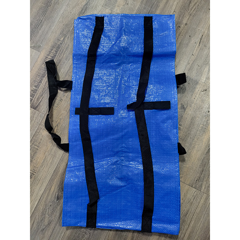 Bolsa tejida en movimiento grande PP mochila de plástico bolsa de piel de serpiente bolsa móvil portátil ropa de almacenamiento embalaje bolsa de laminación