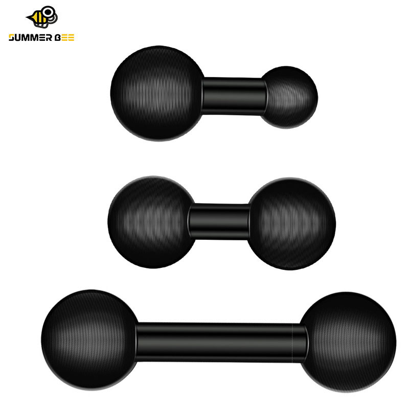 Aluminum alloy double ball joint connecting rod extension rod extension rod 25mm to 17mm 20mm to 17mm mobile phone bracket ball