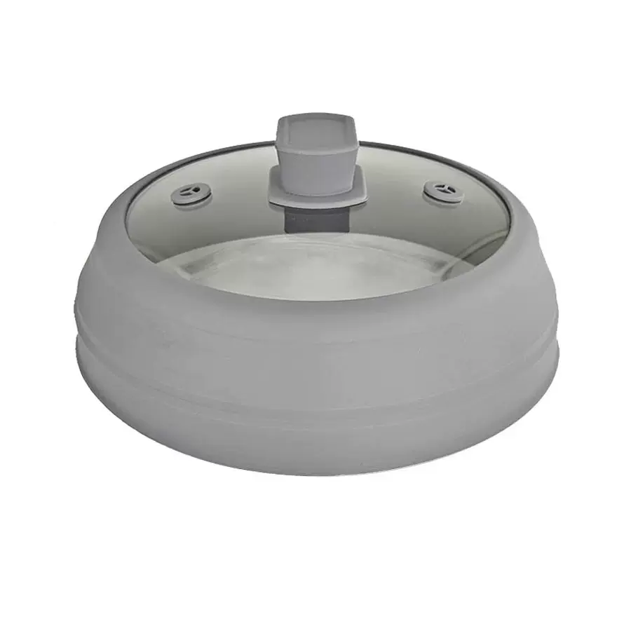 工厂直销 可折叠 硅胶玻璃盖 硅胶锅盖 钢化玻璃 硅胶 锅盖 AG230